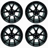 fits Ford 15-20 Racing M-1007K-DC19XMB Mustang19x10.5in & 19x11in Wheel Kit w/TPMS - Matte Black