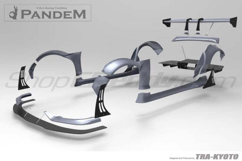 GReddy 17040407 09-12 fits Mazda RX-8 Pandem Wide Body Front Over-Fenders