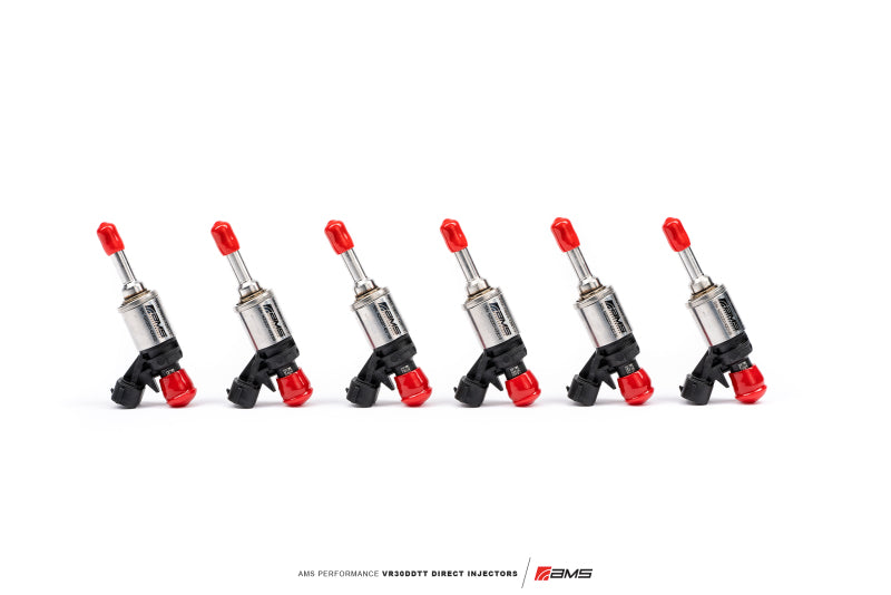 AMS ALP.28.07.0011-1 Performance VR30DDTT Stage 1 Direct Injectors (Set of 6)