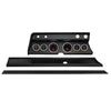 AutoMeter 2932-06 Autometer Designer Black Direct Fit Dash Kit 1967 fits Chevy Chevelle (2 x 3-3/8in. / 4 x 2-1/16in.)