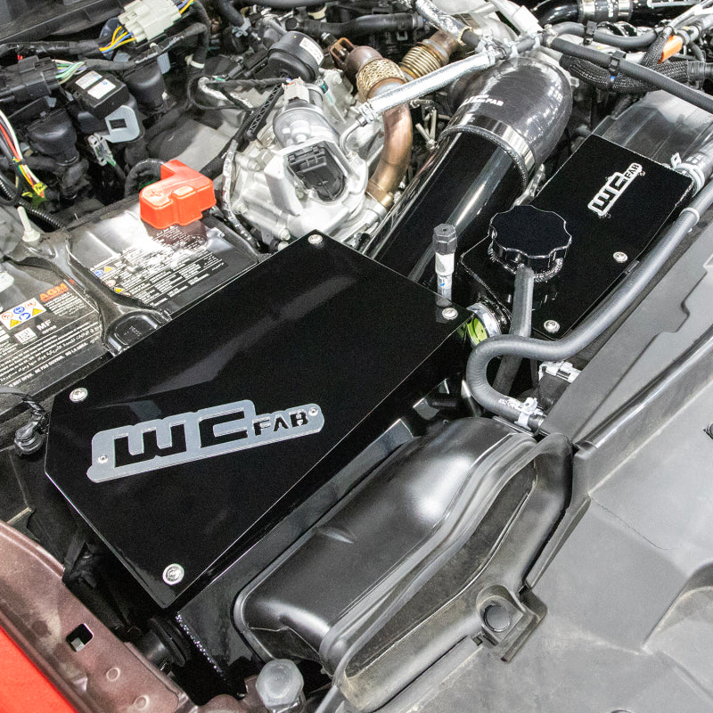 Wehrli 20-24 Ford 6.7L Powerstroke 4in. Intake Kit - Bengal Red