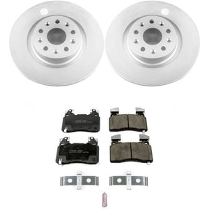 PowerStop fits Cadillac 16-18 CT6 Front Z17 Evolution Geomet Coated Brake Kit
