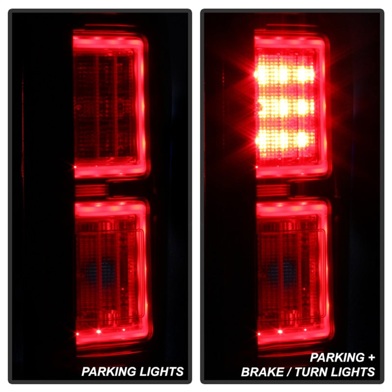 Spyder 5085764 fits Ford 18-19 F-150 (w/o Blind Spot Sensor) LED Tail Lights -