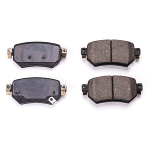PowerStop 17 1874 fits Mazda 6 Rear Z17 Evolution Ceramic Brake Pads w/Hardware