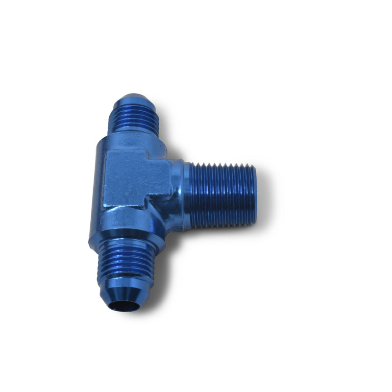 Russell 660140 Performance -10 AN to 1/2in NPT Flare to Pipe Tee Fitting