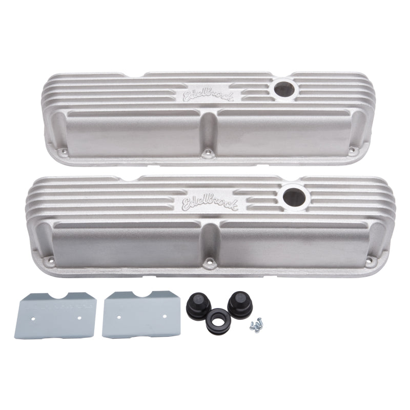 Edelbrock 41769 Valve Cover Classic Series fits Chrysler La 318-340-360 CI V8 Satin