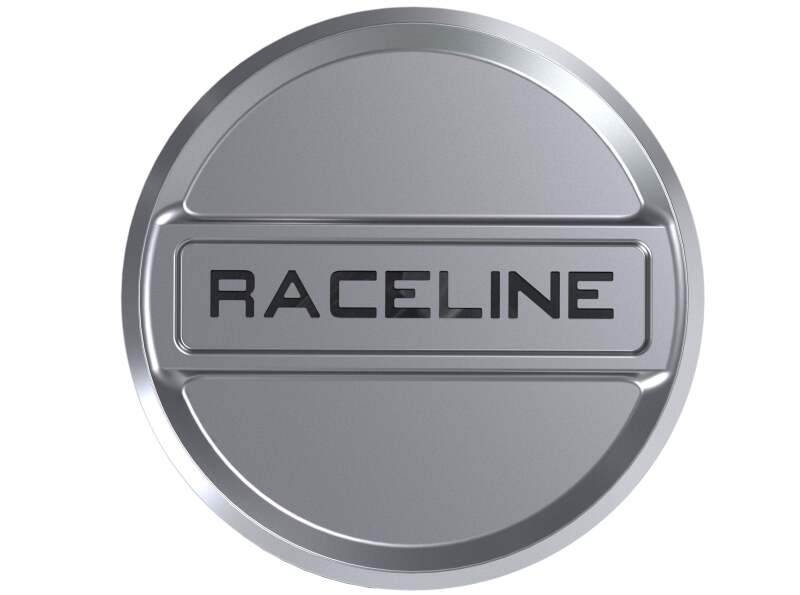 Raceline CPR01-1-80-S Silver Push-Thru Cap 8 X 165.1/ 8 X 180