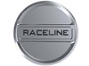 Raceline CPR01-1-80-S Silver Push-Thru Cap 8 X 165.1/ 8 X 180