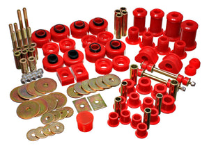 Energy Suspension 4.18123R fits Ford F-150/F-250 4WD Red Hyper-flex Master Bushing Set
