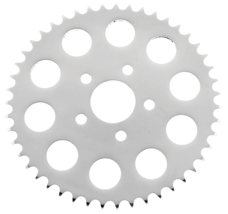 Twin Power 490969 86-92 XL Chrome Disc Brake Rear Sprocket 47 Tooth Flat