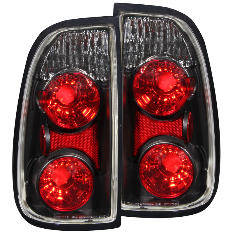 ANZO 211126 2006 fits Toyota 00-20 Tundra Taillights Black (Regular &amp; Access Cab Models Only)