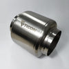 Ticon 116-10233-0000 Industries 7in OAL 4.0in In/Out Ultralight Titanium Muffler