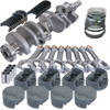 Eagle 64006125 fits Ford 289/302 3.250in Crank 5.400in I-Beam Rods -6cc Flat Top 4.125in Pistons Rotating Assembly
