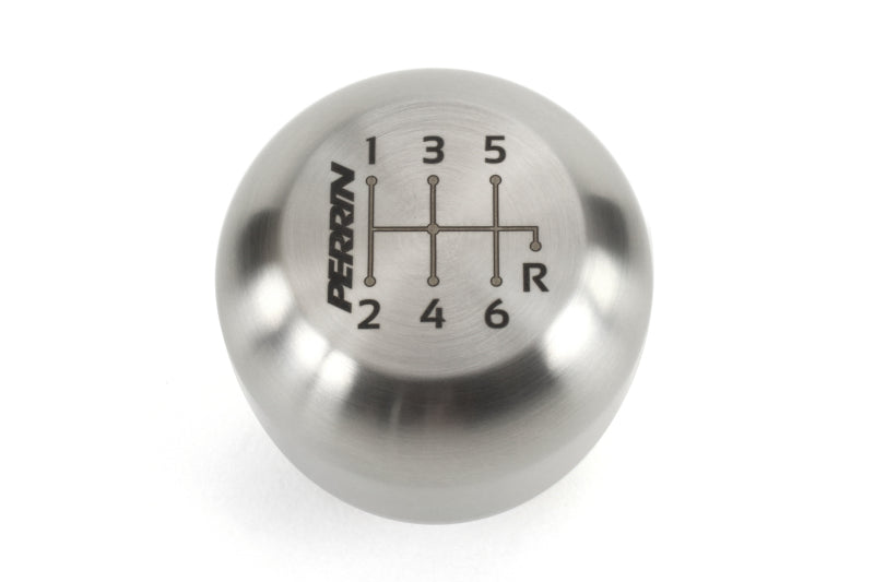 Perrin PHP-INR-120SS 17-18 fits Honda Civic Brushed Stainless Steel Large Shift Knob - 6 Speed