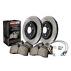 Stoptech 977.44002F Sport Axle Pack, Slotted, Front