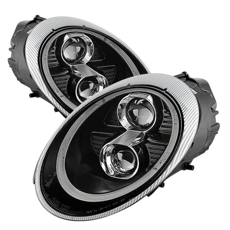 Spyder 5080103 fits Porsche 05-09 911 Projector Headlights Xenon/HID Model- DRL