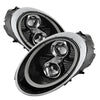 Spyder 5080103 fits Porsche 05-09 911 Projector Headlights Xenon/HID Model- DRL
