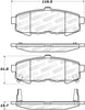 StopTech 308.1073 Street Brake Pads
