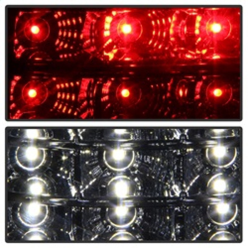 xTune 9037665 03-06 fits Chevrolet Silverado 1500/2500HD LED Tail Lights - Red