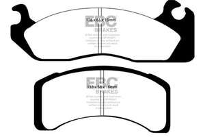 EBC UD310 84 fits Ford Fairmont 2.3 Ultimax2 Front Brake Pads