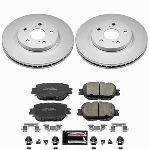 Power Stop 14-15 Lexus IS250 Front Z23 Coated Brake Kit
