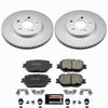 Power Stop 14-15 Lexus IS250 Front Z23 Coated Brake Kit