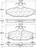 Stoptech 309.0413 Performance Brake Pads