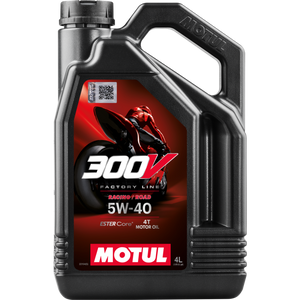 Motul 104115 300V Factory Line Road Racing 5W40 4L