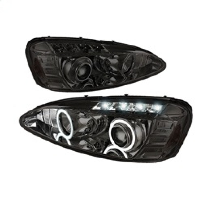 Spyder 5011688 fits Pontiac 04-08 Grand Prix Projector Headlights LED Halo LED