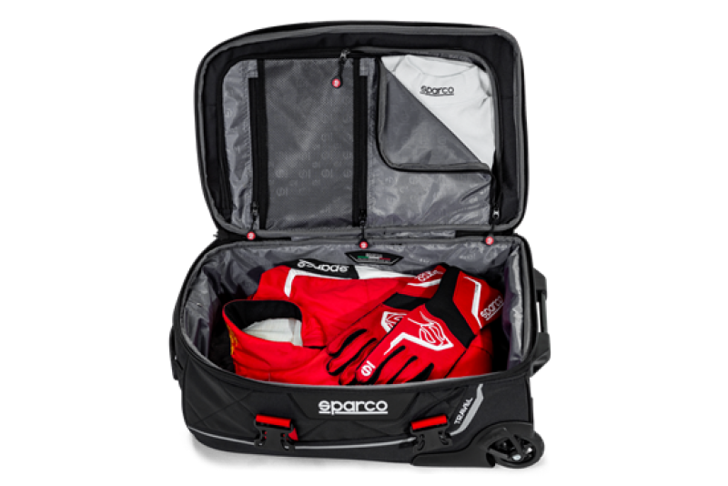 Sparco 016438NRRS Bag Travel BLK/RED