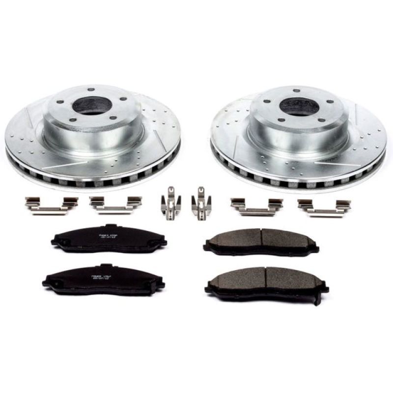 PowerStop K2912 fits Pontiac 05-06 GTO Front Z23 Evolution Sport Brake Kit