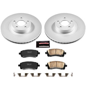 PowerStop fits Subaru Impreza Front Z17 Evolution Geo 02-03met Coated Brake Kit