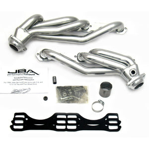 JBA 1832SJS 96-00 fits GM Truck 5.0L/5.7L SBC w/o A.I.R. 1-1/2in Primary Silver Ctd Cat4Ward Header