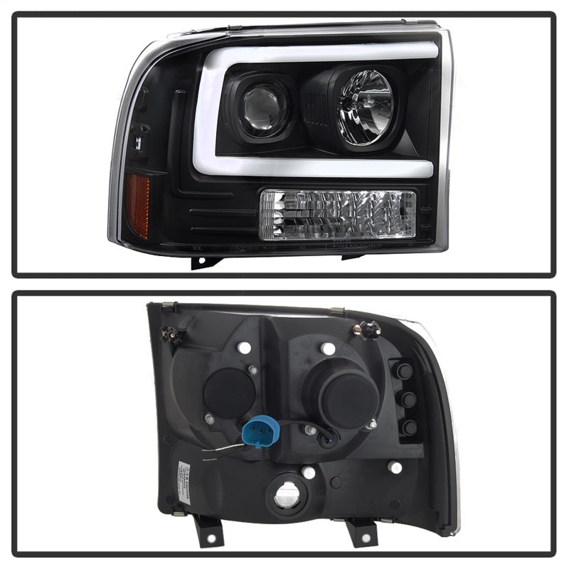Spyder 5084491 fits Ford 99-04 F250 Super Duty Projector Headlights - Light Bar
