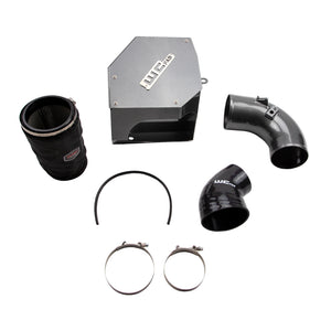 Wehrli WCF100315-SBO 19-23 Cummins 6.7L 5in Intake Kit - Sparkle Bomber Orange