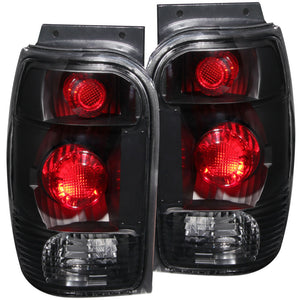 ANZO 211084 1998-2001 fits Ford Explorer Taillights Black