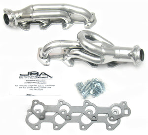 JBA 1949S-2JS 04-07 Doge fits Dakota 4.7L PowerTech 1-1/2in Primary Silver Ctd Cat4Ward Header
