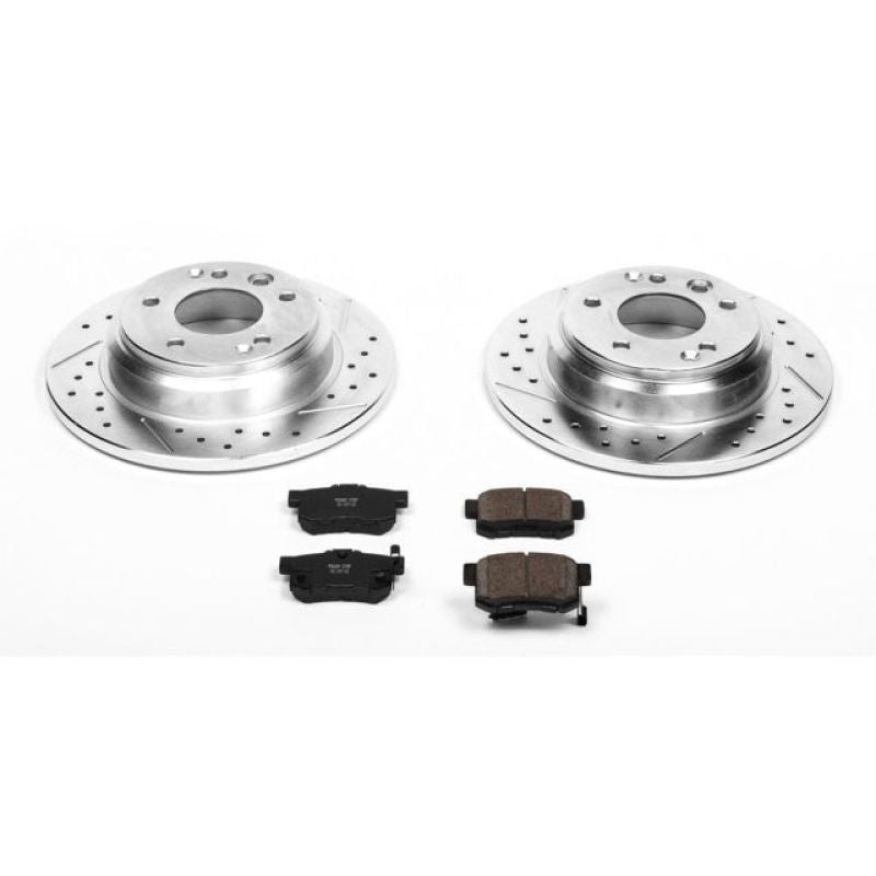 PowerStop K3154 fits Acura 99-01 RL Rear Z23 Evolution Sport Brake Kit