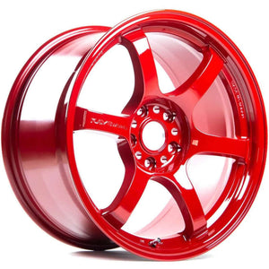 Gram Lights WGIX38EMRP 57DR 18x9.5 +38 5-114.3 Milano Red Wheel (Min Order Qty 2