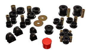 Energy Suspension 19.18101G 02-06 fits Subaru Impreza/WRX Black Hyper-Flex Master Bushing Set