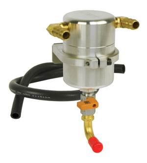 Moroso 85483 08-15 fits Mitsubishi Evo 10 Air/Oil Separator Catch Can - Billet A