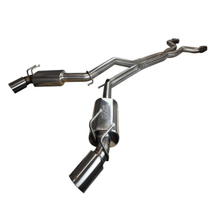 Kooks Headers 22505301 Kooks 10-15 Chevy Camaro SS/ZL1/1LE w/o Ground Effects 3in Green Catted Exhaust w/ X-Pipe