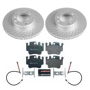 PowerStop ESK1698 fits Porsche 99-05 911 Front Euro-Stop Brake Kit