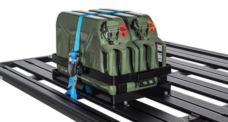 Rhino-Rack 43152 Double Horizontal Jerry Can Holder