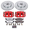 Power Stop KC5581-36 11-12 fits Ford Taurus Front Z36 Truck & Tow Kit w/Cals