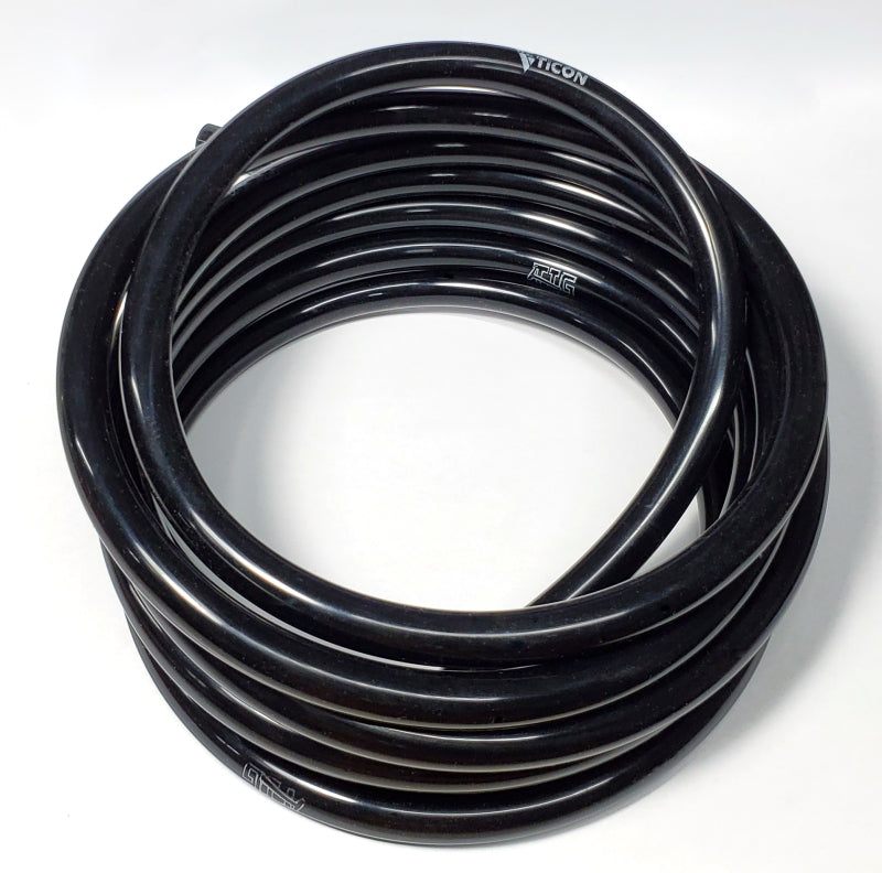 Ticon 903-74006-0000 Tig Aesthetics 6mm Silicone Argon Line - 10ft Length Black