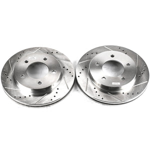 PowerStop fits Ford 97-03 F-150 Front Evolution Drilled & Slotted Rotors - Pair