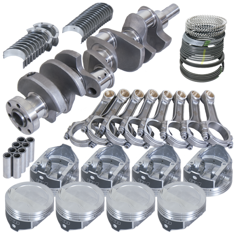 Eagle 16023000 fits Ford 289/302 3.400in Crank 5.400in I-Beam Rods -16cc 4.000in Pistons Rotating Assembly