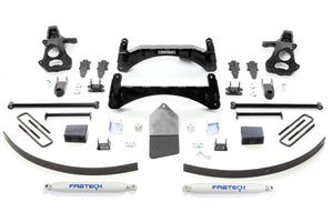 Fabtech K1027 07-13 fits GM C1500 P/U w/o Autoride 2WD 6in Basic Sys w/Perf Shks