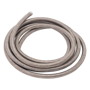 Russell 630260 Performance -4 AN ProFlex Stainless Steel Braided Hose (Pre-Packaged 100 Foot Roll)